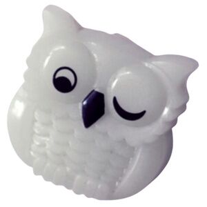 Vintage Avon Glow-In-The-Dark Winking Owl Pin Pendant